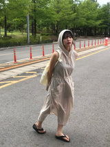 サークルロングワンピース
