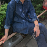 ASCLO Non Fade Linen Long Sleeve Shirt (3color)