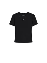 mii リブ SS Tシャツ / mii RIBBED SS T-SHIRT BLACK