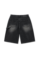 7 denim pants (black)