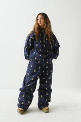 WDコージーMBトラックパンツミニベアラビット / BSR2223FWPT044 WD COZY MB TRACK PANTS MINI BEARRABBIT NAVY