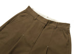 ワイドバミューダパンツ/WIDE BERMUDA PANTS_BROWN
