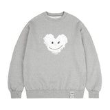 [UNISEX] Big Cloud Heart Smile Sweatshirt