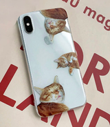 Kストリートイズスリーピーフォーンケース / K Street cutie is sleepy phone case