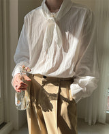 Eco scarf shirt (3 color) (6678006923382)
