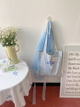 Tavira striped eco bag