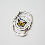 バタフライカラビナ / Butterflies Carabiner  (送料込)