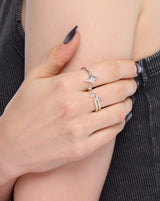  CUBIC SPARKLE RING