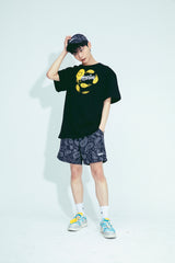 ロゴハーフパンツ / PAISLEY LOGO HALF PANTS