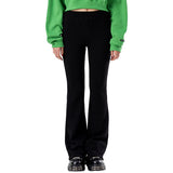 ニットスリムブーツカットパンツ / KNITTED SLIM BOOTSCUT PANTS