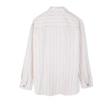 CLEAR STRIPE LINEN SHIRT (6538802397302)