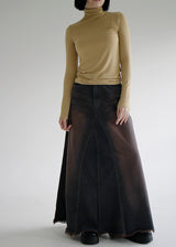 ダイイングロングスカート/no.451 Dying Long Skirt (2color)