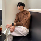 Button Placket Ribbed Knit Top (6684148334710)