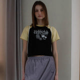 ラグランT / HOBBYCLUB RAGLAN TEE_BLACK