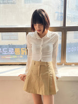 Fairy cuffs crop shirt