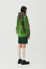 Reverse Bear Patch Shorts_Green (6684800614518)