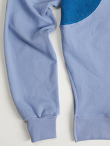 Knit Block Cut out hood t-shirts (BL)