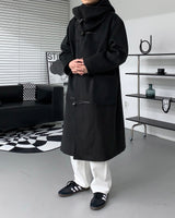 フーデッドネックカバートッポッキコート/SI Hooded Neck Cover Tteubokki Coat (2 colors)