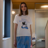 バニークラブTシャツ / BUNNY CLUB TEE_WHITE