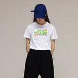 ライフゴーマルチスマイルスリム半袖Tシャツ / Life Go Multi-Smile Slim Short-Sleeved T-Shirt