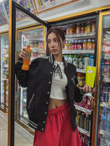 ベンダーレタリングスタジアムジャケット