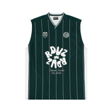 F.Gバスケチームジャージータンクトップ / F.G basketball team jersey sleeveless - GREEN