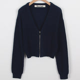 V-neck zip-up - cd