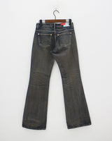 モカブーツカットデニムパンツ / no.3003 Mocha Bootcut Denim Pants