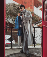 オレオダッフルロングコート/Oreo duffel long coat (2 color)