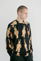 パットジャージロングスリーブ / BSR2223FWPO043 BR PAT JERSEY LONG SLEEVE BLACK