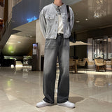 LMN flatt brush wide denim pants (3 colors)