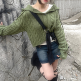 トッポギフードカーディガン / Tteokbokki hooded cardigan