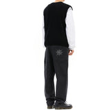 トライバルロゴニットベスト / TRIBAL LOGO KNIT VEST