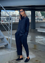 made by vir pleats pants 2COLOR