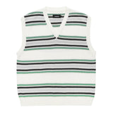 STRIPED KNIT VEST