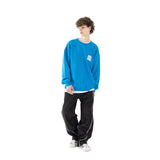 ラウンドグラフィティスウェットシャツ / ROUND GRAFFITI SWEAT SHIRTS MSHCR001-SK