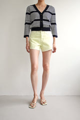 ホットサマーエイドジーンズ / HOT SUMMER ADE JEANS / LIME SHORT PANTS