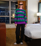 ロゴトリプルストライプニット / Logo Triple Stripe Knit (4582466977910)