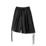 スカルプナイロンカーゴバンディングパンツ / SCULPIN NYLON CARGO BANDING PANTS BLACK