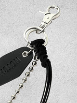 NC notch weaving keyring