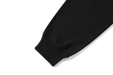 フラワーリボンスウェットシャツ/FLOWER RIBBON SWEAT SHIRT_BLACK
