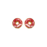 2022パントンドーナツマーブリングピアス/2022 Pantone Doughnut Marbling earring (RP)
