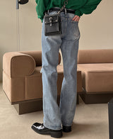 カラーマイレリーフビンテージデニムパンツ/Colmy Relief Vintage Denim