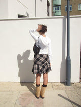 SHIRRING HOODIE (WHITE)