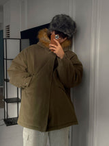 ASCLO Himalayan Fur Hood Jacket (3color)