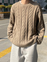 Landis twist knit