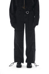 ブロックカーゴパンツ/BLOCK CARGO DENIM