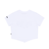 [NF] GLOW DIAGONAL CROP TEE (WHITE)_F23QB488