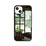 (Basic)Black Bumper Case_Green Sunday