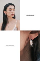 フープピアス / Hoop Earring (Silver)